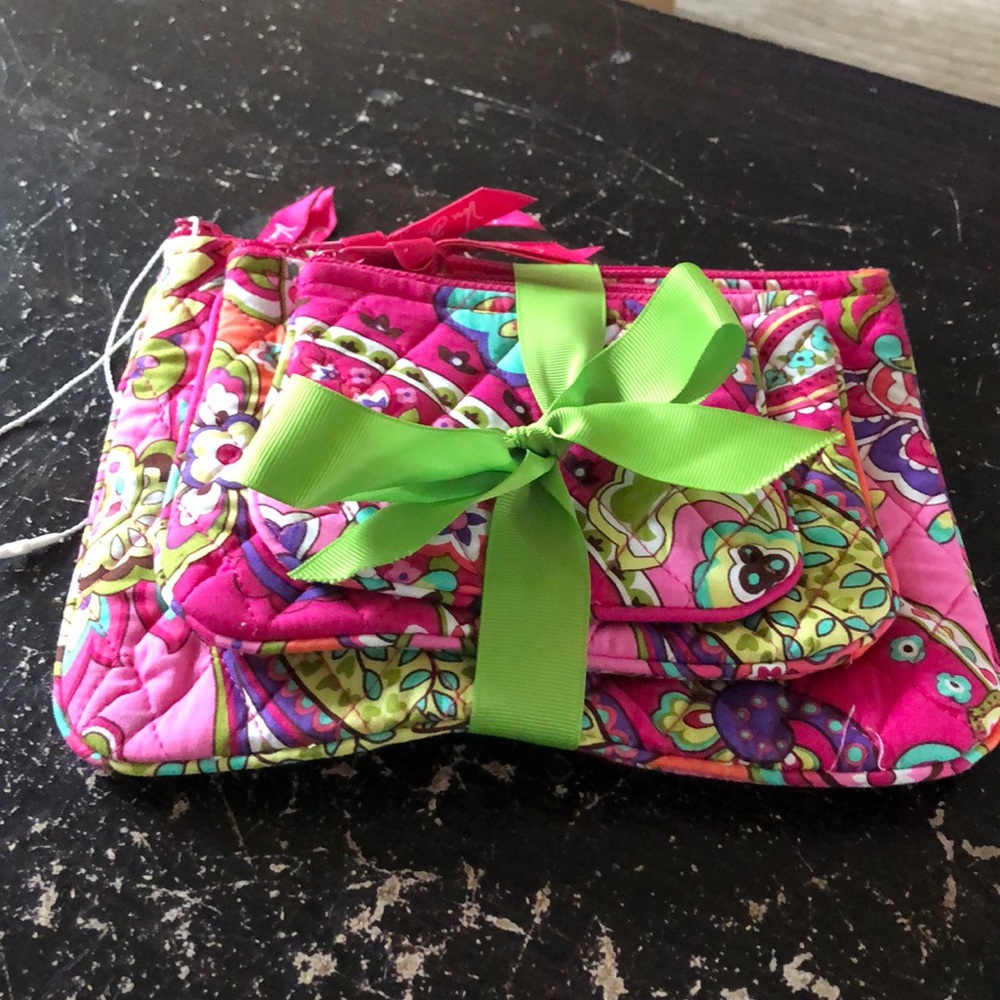 Vera Bradley cosmetic bags